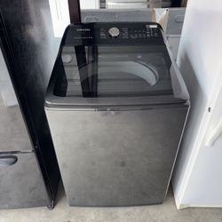 Black Samsung Washer