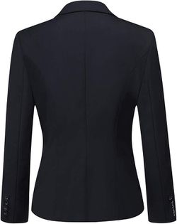 Women's 2 Piece Office Lady Business Suit Set Slim Fit Blazer Pant