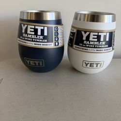 Yeti 10 oz wine tumbler