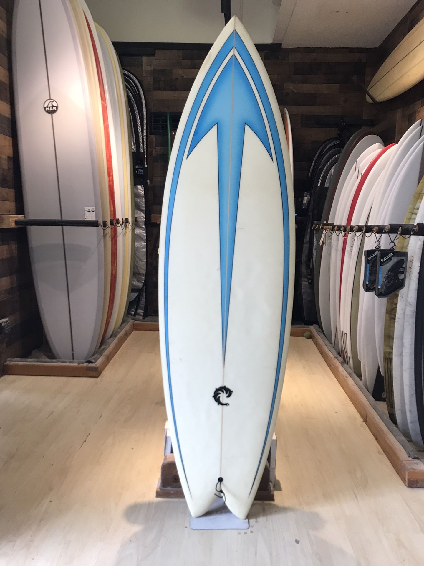 WRV Double Concave Fish Surfboard