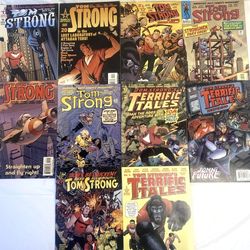 A312-    Lot of 10 America’s Comic Books - Tom Strong in great condition
