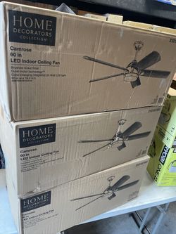 New 60” Ceiling Fans