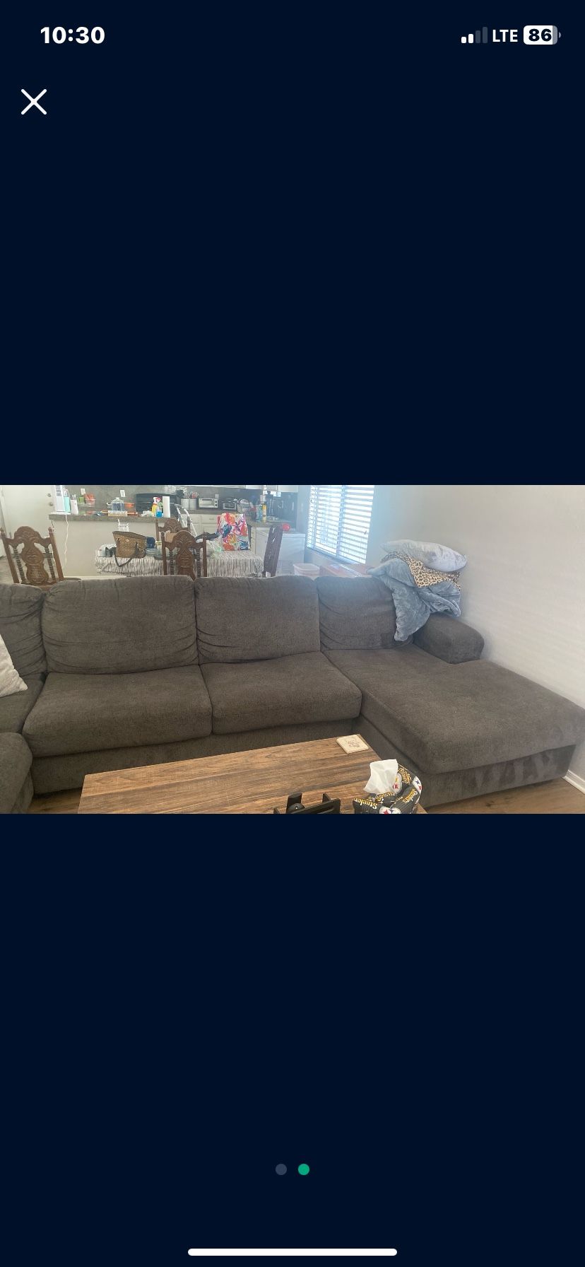 Grey Couch 