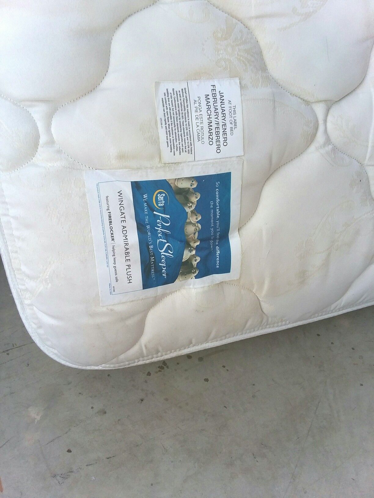KING SERTA PERFECT SLEEPER SET
