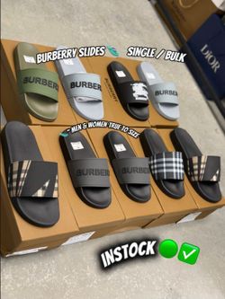 Burberry Slides / Burberry Chanclas