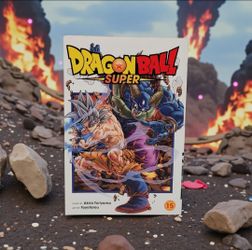 2022 Dragon Ball Super Volume 15 Paperback By Akira Toriyama Goku Battling Moro Excellent Condition. This is the cover of Dragon Ball Super, Vol. 15. 