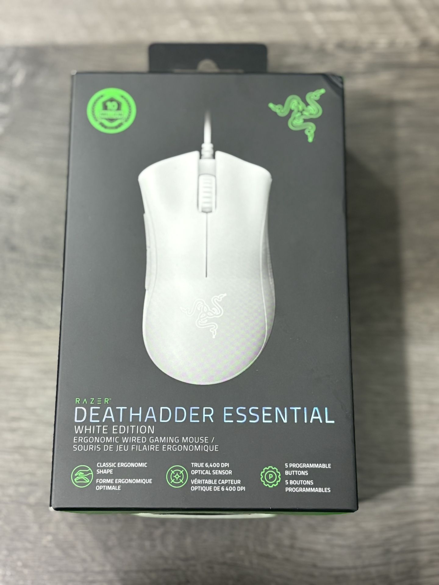 White Raze Gaming Mouse