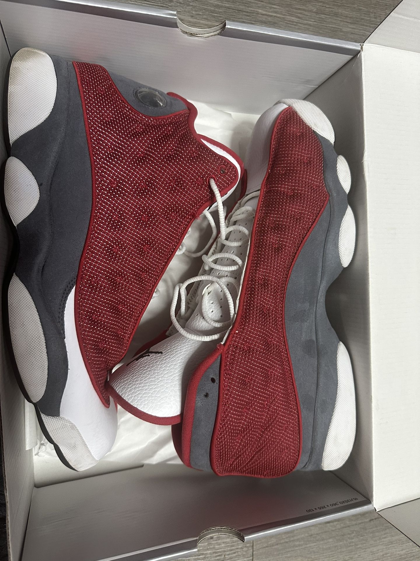 Jordan 13 retro red flint size 13 with box