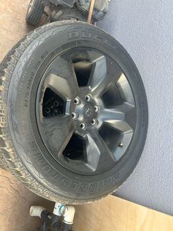 2019 dodge ram 1500 rims only tires not good