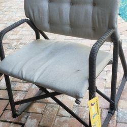 Strongback Patio Rocking Chair