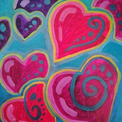 Floating Hearts