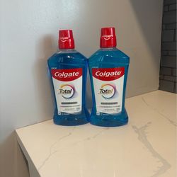Colgate mouthwash, 2x$8