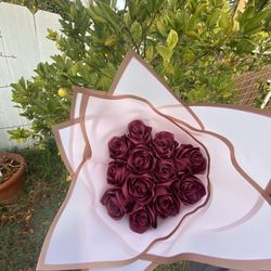 eternal burgundy boquet