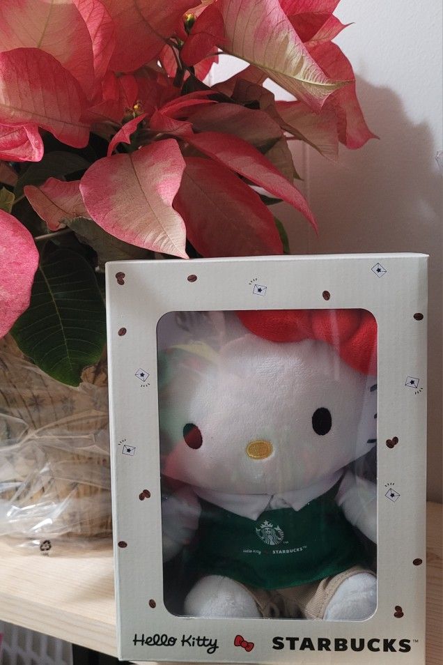 Hello Kitty Starbucks Barista Plushie