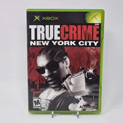 True Crime: New York City (Original Xbox) CIB COMPLETE & TESTED
