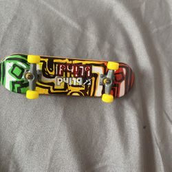 Blind Exodus Tech Deck Rasta Skateboard