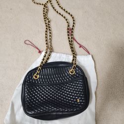 Genuine BALLY QUILTED LEATHER SHOULDER