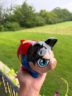 Super man piggy bank