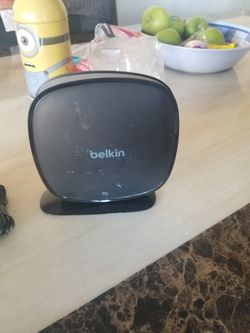 Belkin wifi router. $25