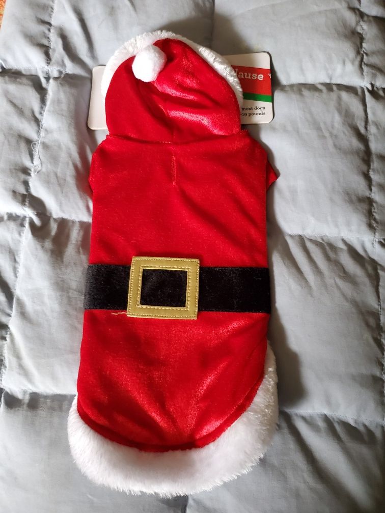 Pet Santa suit (new)