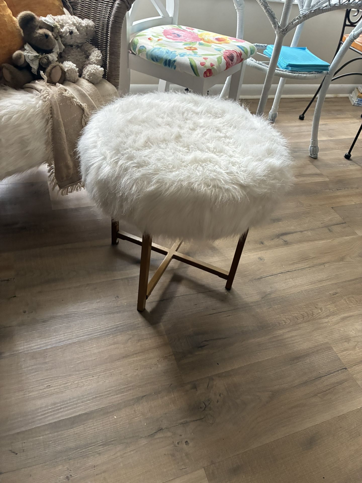 Vanity Stool Or Foot Rest