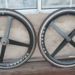 Wheelset SPINERGY  Carbon Clincher 8,9,10,speed 