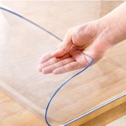 42 x 90 Inch Clear Table Cover Protector