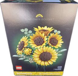 LEGO 11502 Botanicals Sunflower Bouquet Flower 686 Pcs Sealed Box