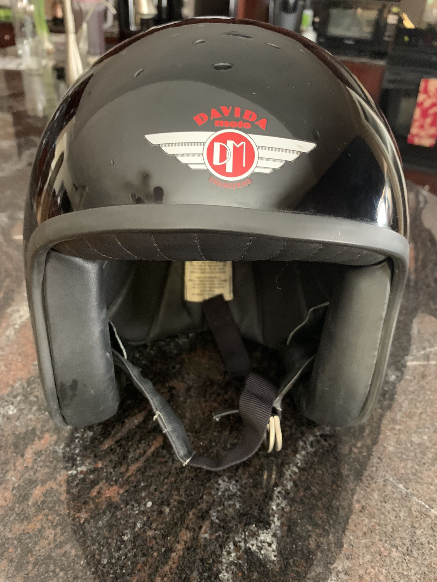 Medium Size Davida Motorcycle Helmet 