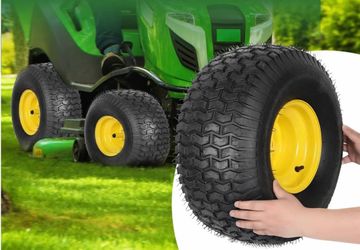 2-Pack) 20x8.00-8 Rear Tire and Wheel Assemblies - 4 Ply Tubeless Tire Compatible Replacement