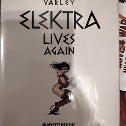 ELEKTRA LIVES AGAIN - SIGNED & NUMBERED - FRANK MILLER -  LYNN VARLEY - DAREDEVIL