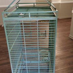 Metal bird cage  Reduced Price For Instant Sale..