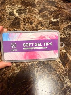 KZAOPZ Soft Gel Professional Acrylic Nail Tips
