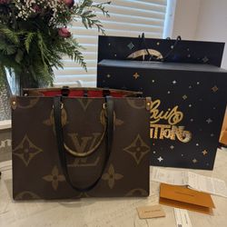 On The Go MM Authentic Louis Vuitton Handbag 
