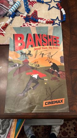 Banshee autographed poster SDCC