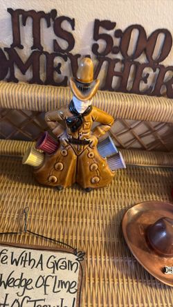 Cowboy Decanter