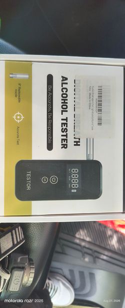 Digital Breath Alcohol Tester