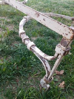 Industrial farmhouse wrought iron large coffee table