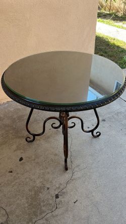 Glass Top table