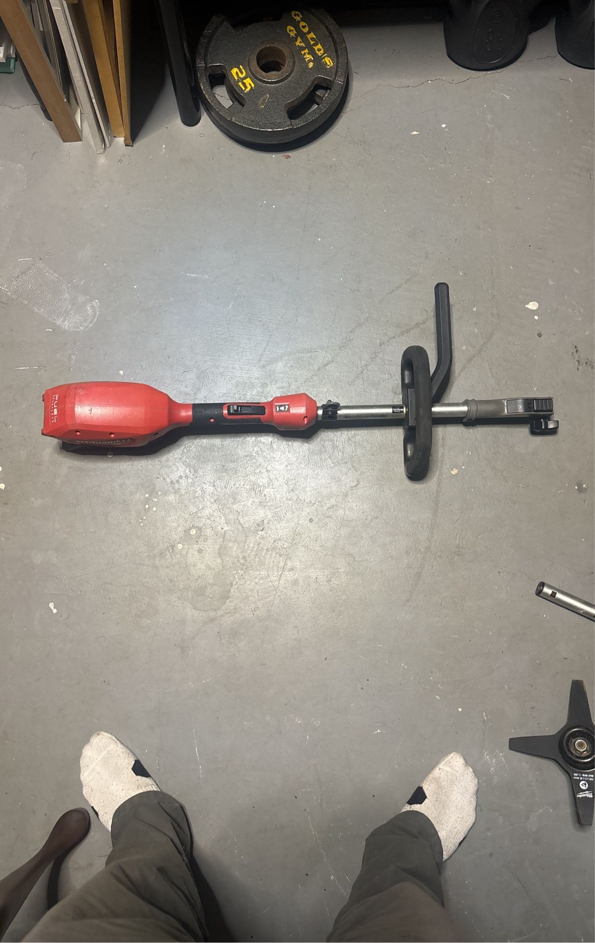M18 Fuel Brushless Milwaukee QUIK LOK motor + 4 Attachments