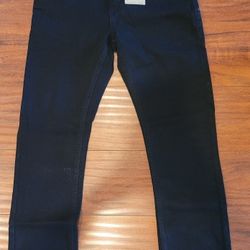 Levis Slim Black Jean (Kids)