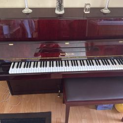 Hallet Davis & Co. 48” Upright Piano