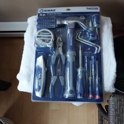 KOBALT:  34 PC.  HAND-TOOL SET