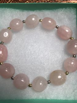 Rose quartz bracelet
