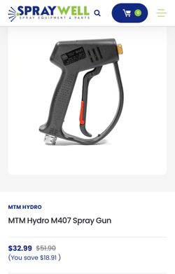 MTM Hydro M407 Spray Gun