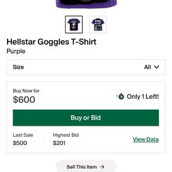 Hellstar Goggles T-Shirt