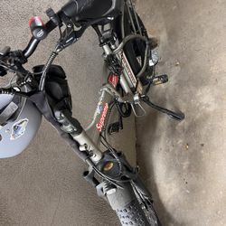 Rattan Foldable E Bike 