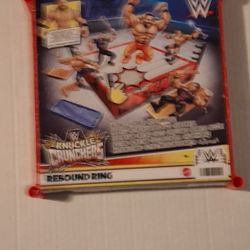 New WWE Knuckle Crunchers Rebound Ring With Seth "Freakin " Rollins Action Figure 