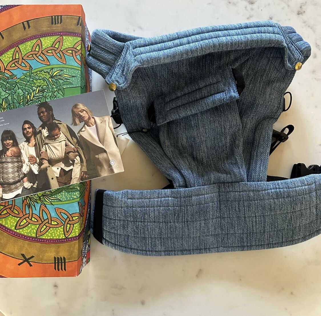 Denim Artiipoppe Baby Carrier