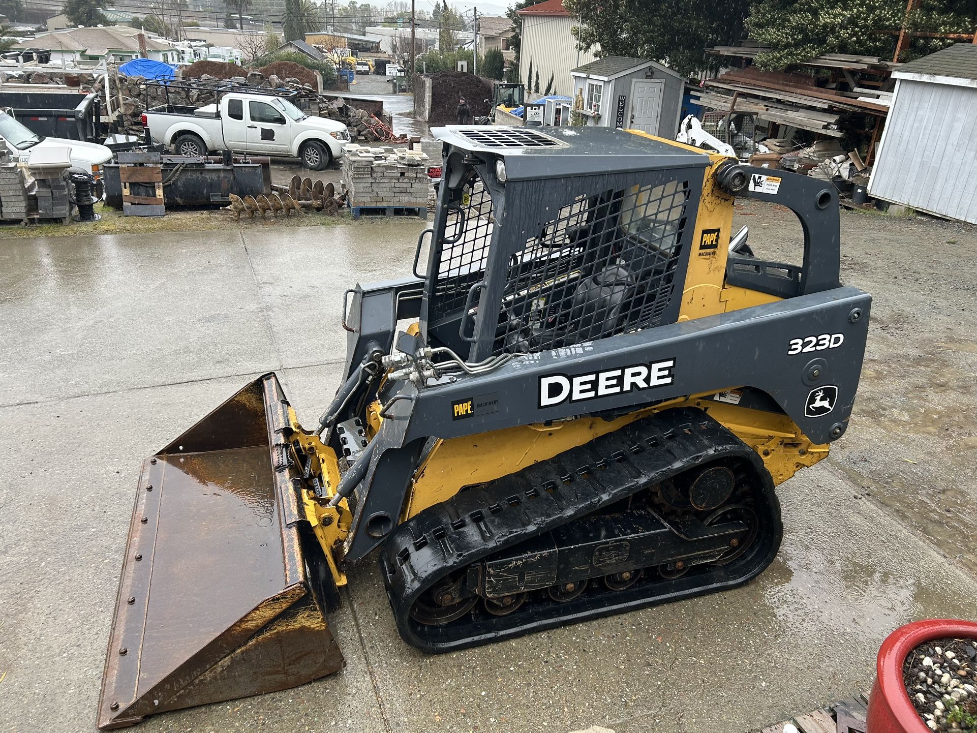 2012 John Deere 323D Skid Steer 